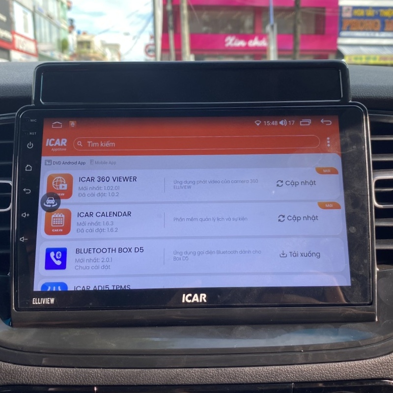 MÀN HÌNH ANDROID LIỀN CAM 360 ELLIVIEW SEP